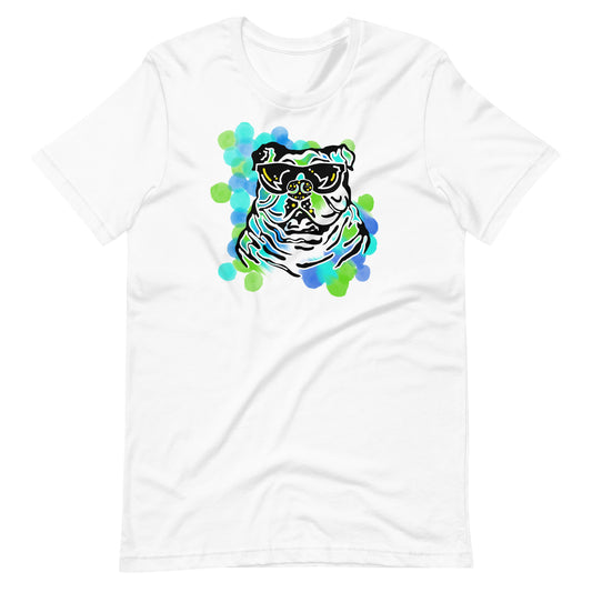 Happy Bulldog Graphic T-shirt