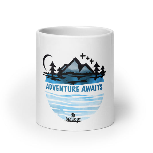 Adventure Awaits Coffee Mug